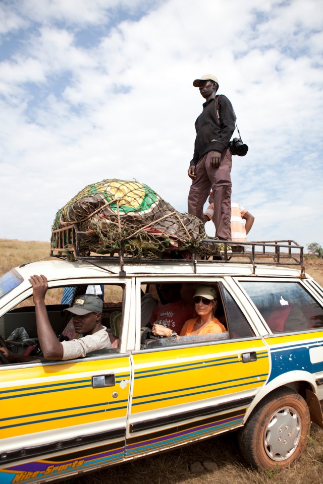 Ebou - at the helm! Fouta Djallon, Guinea-Conakry © Jason Florio